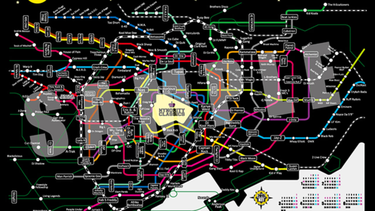 Dj Sarasa 自身ブランド Mynorityclassics よりヒップホップカレンダー発売 Qetic