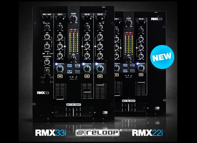 DJミキサー RELOOP RMX-33i スマホ/タブレットDJ対応ミキサー - DJ機器