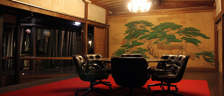 電子音楽とお茶席の融合！京都・法然院方丈で夕涼み music150824_05