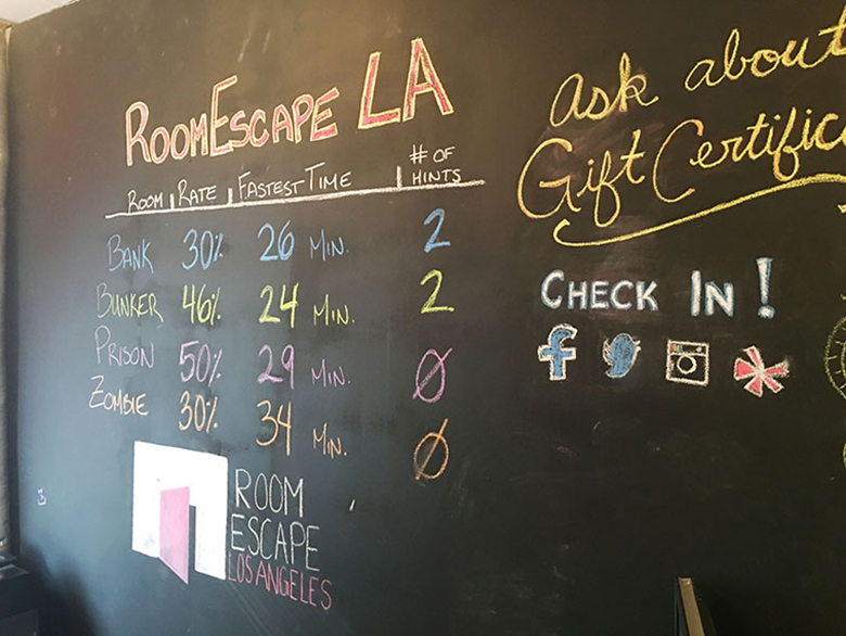 Room Escape LOS ANGELES