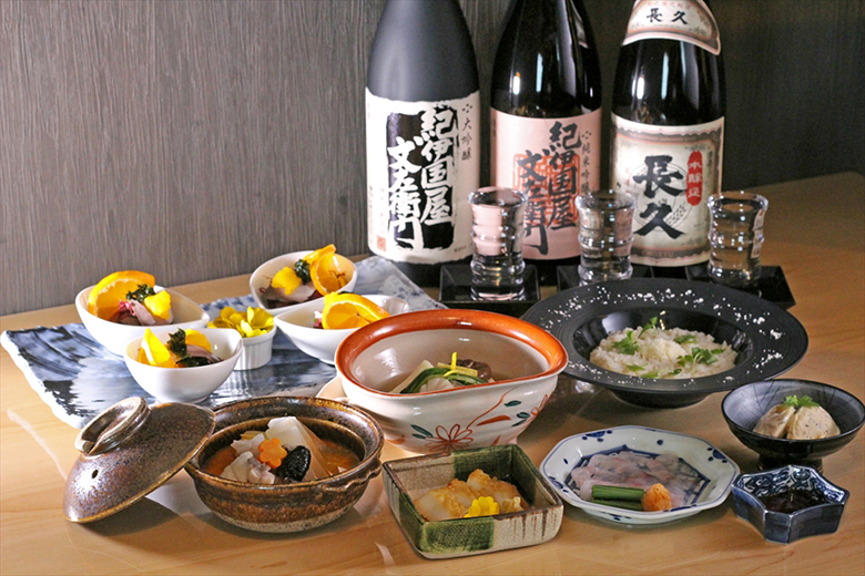7種の日本酒飲み比べ。今しか味わえない新酒や贅沢な大吟醸酒も food160206-pairing_1