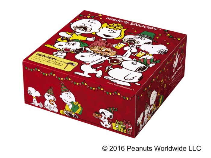 スヌーピー ミスド クリスマス限定商品発売 直径18センチの巨大ドーナツも Snoopy Qetic