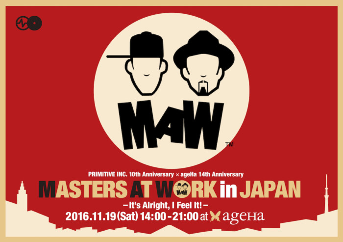 いよいよ今週開催！マスターズ・アット・ワーク日本公演、タイムテーブル＆フロア割発表！ maw_web_visual-700x493