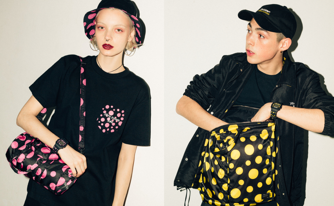 水玉祭り！XLARGE®×草間弥生×X-girl、G-SHOCK、PORTERの豪華コラボ商品