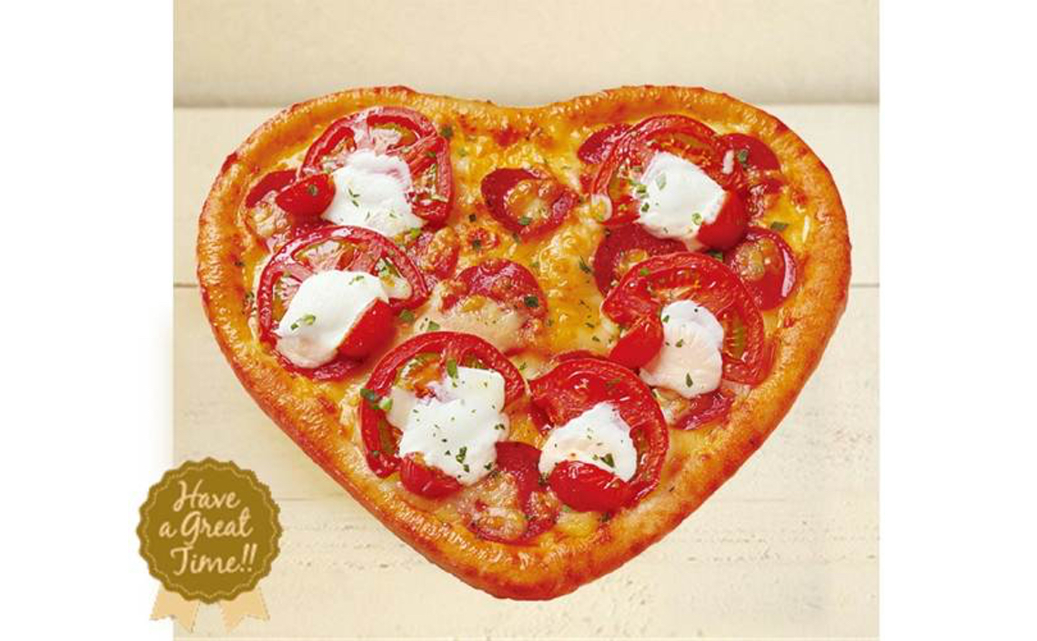 ピザ ピザーラ初ハート型ピザ登場！北海道産マスカルポーネ使用！今なら