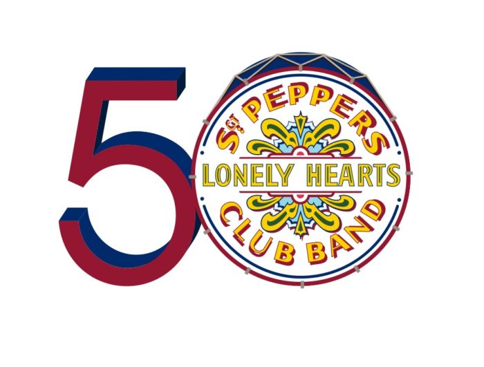 ザ・ビートルズ、名盤『サージェント・ペパーズ・ロンリー・ハーツ・クラブ・バンド』発売50周年！スペシャル記念エディションのリリース決定！ 50_PEPP_LOGO_2017-700x531