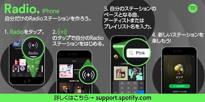 自分好みのラジオステーションを作ろう！新機能「Spotify Radio」日本上陸！ music170613_spotify_2-700x350