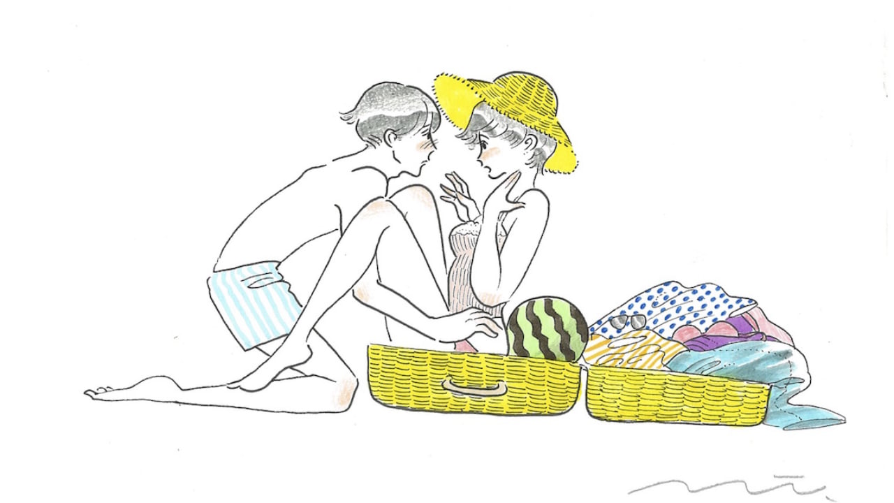男女の微妙な距離感を描く たなかみさき ヴィレヴァン第二弾 先着でステッカーも Qetic