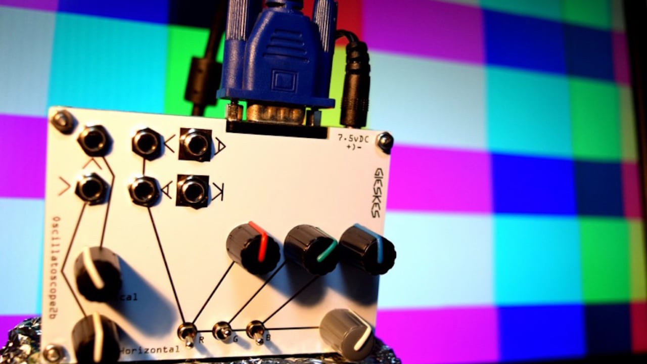 絵と音の世界に引き込まれる強力なビデオ シンセサイザー ハイス ジースクス の Oscillatoscope 2b の魅力 Qetic