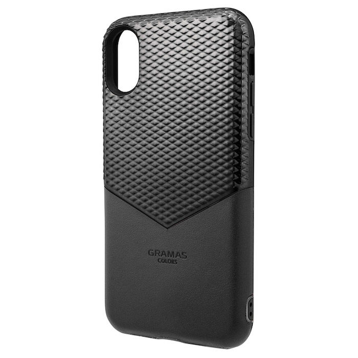ブラッククロム×本革のiPhone Xケース　GRAMAS COLORS「Edge」Hybrid Caseが新登場！ technology180124_edge_03-700x700