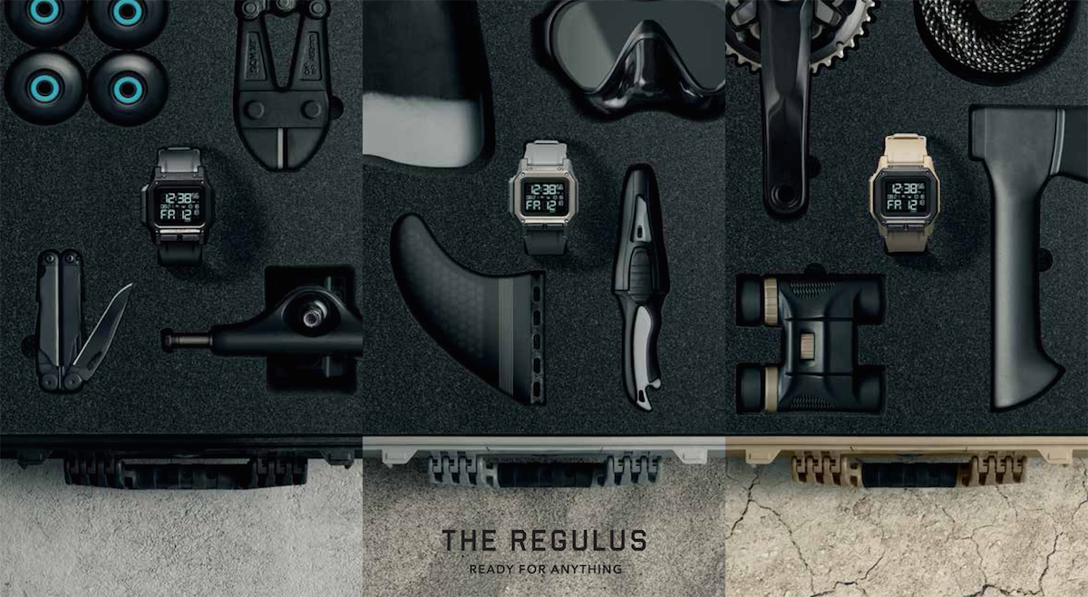 NIXON×U.S.軍特殊部隊、タフなデジタルウォッチ腕時計「THE REGULUS
