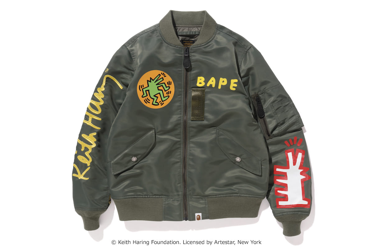 BAPE(R)×KEITH HARINGのスペシャルアイテムが発売！！最強のコラボを見逃すな！ life180322-bape-keithharing4-1200x800