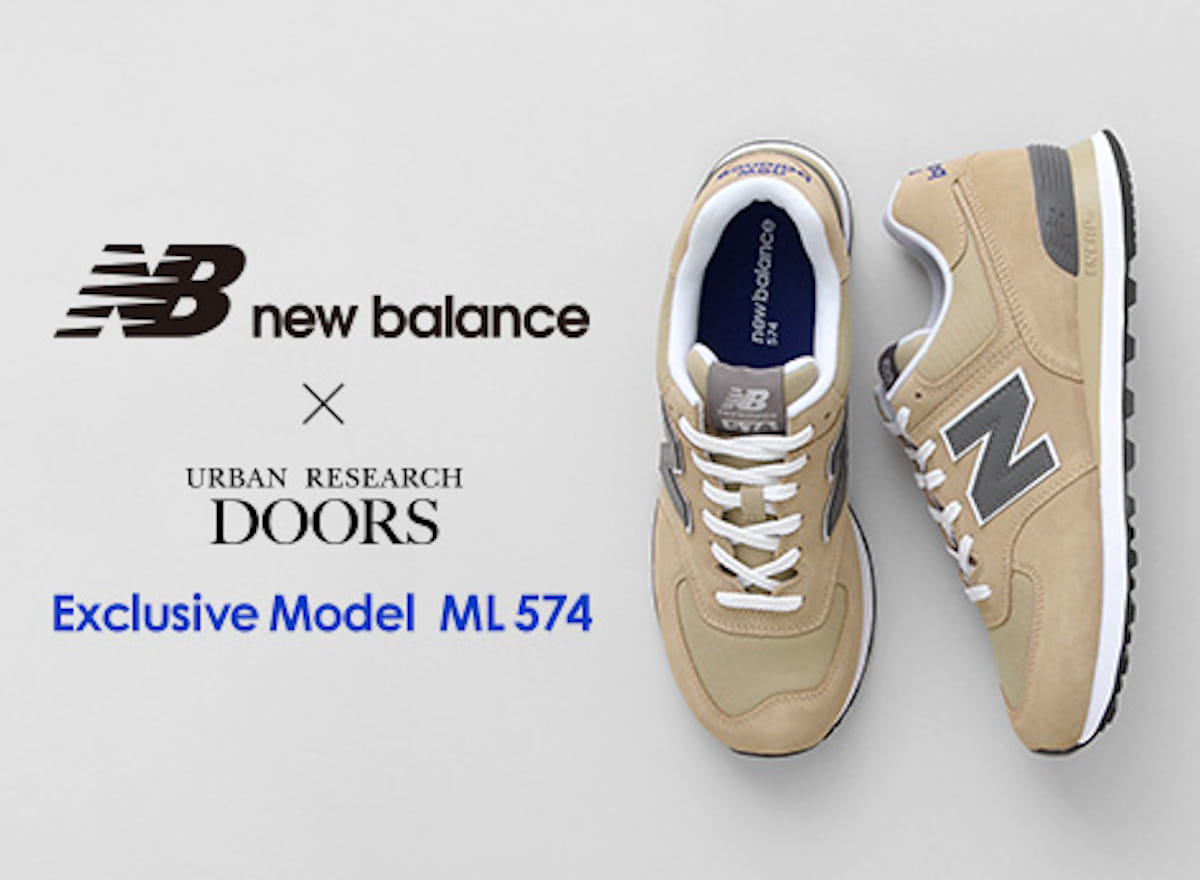 new balance × URBAN RESEARCH DOORS 「ML574」 限定モデルが登場！ fashion180409_newbalance-urdoors_1-1200x880