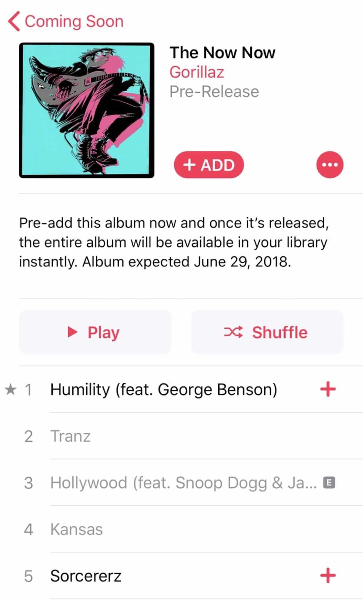 Apple Music「まもなくリリース」セクション追加！リリース予定の最新作がまとめてチェックできる music180611_applemusic-comingsoon_1