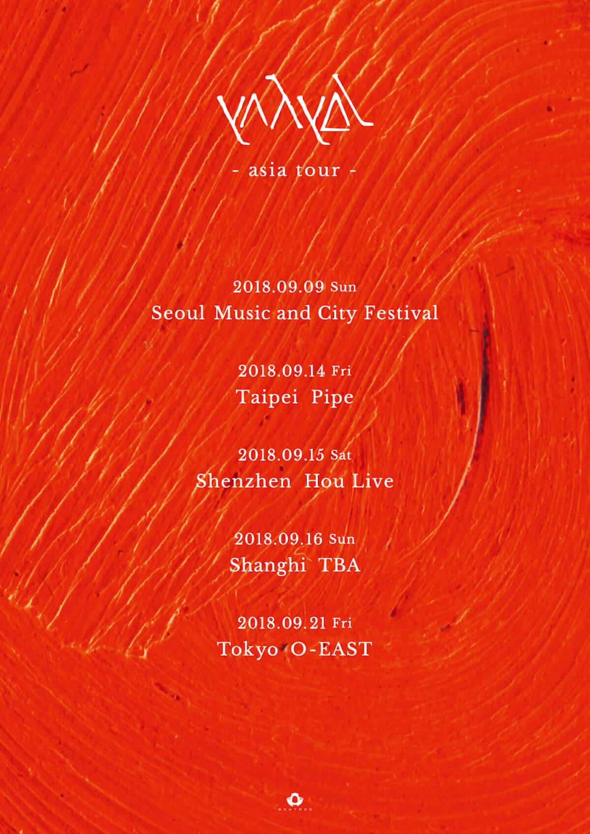 yahyel、アジアツアーの開催を発表！東京での待望のフルスペックライブ決定！ music180717_yahyel_01-1200x1697