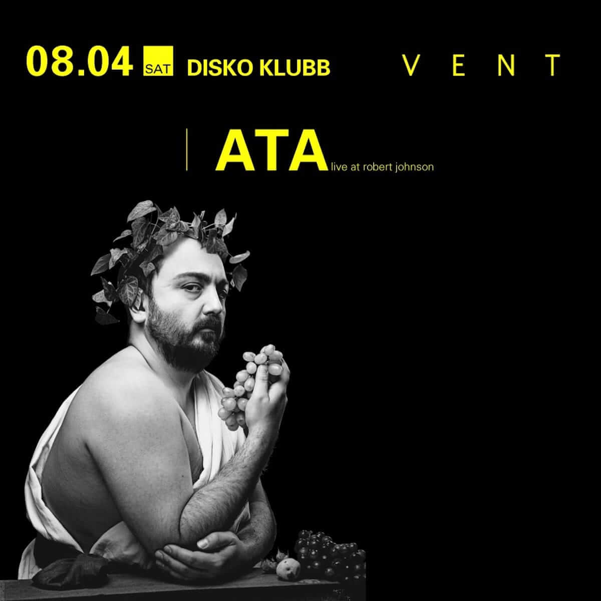 ヨーロッパのエレクトロニック・ミュージックシーンのゴッドファーザー・ATAがMONKEY TIMERS主催「DISKO KLUBB」に登場 music180801-ata-2-1200x1200