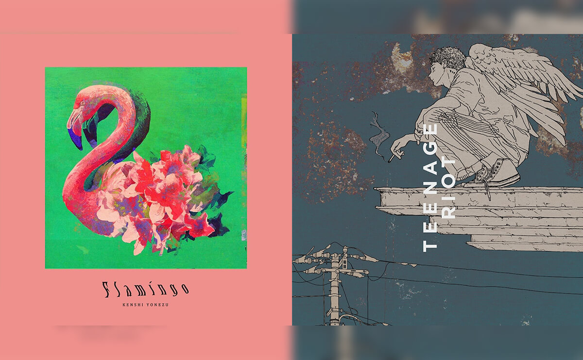 米津玄師 最強両a面シングル Flamingo Teenage Riot リリース 2つのmv合計再生回数が1500万突破 Qetic