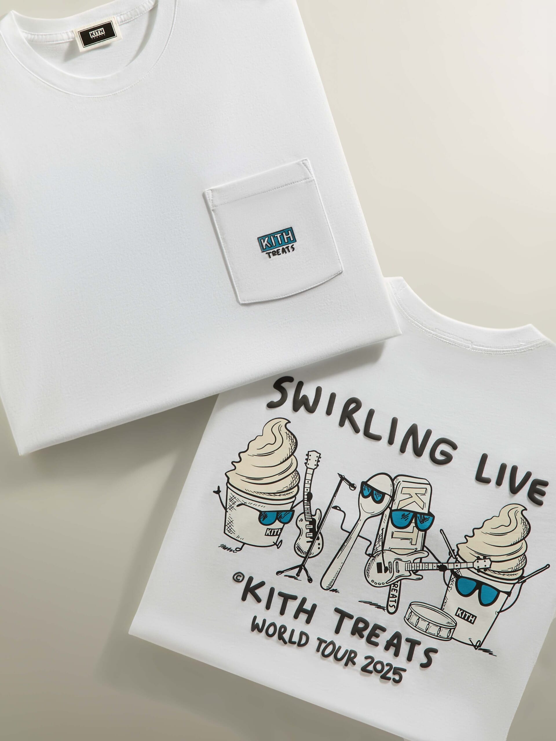 Kith Treatsからロックンロールを象徴するアイコニックな新作グラフィックTシャツと限定メニューが発売 09-12-25-TREATS-SWIRLING-LIVE_6726-1920x2560