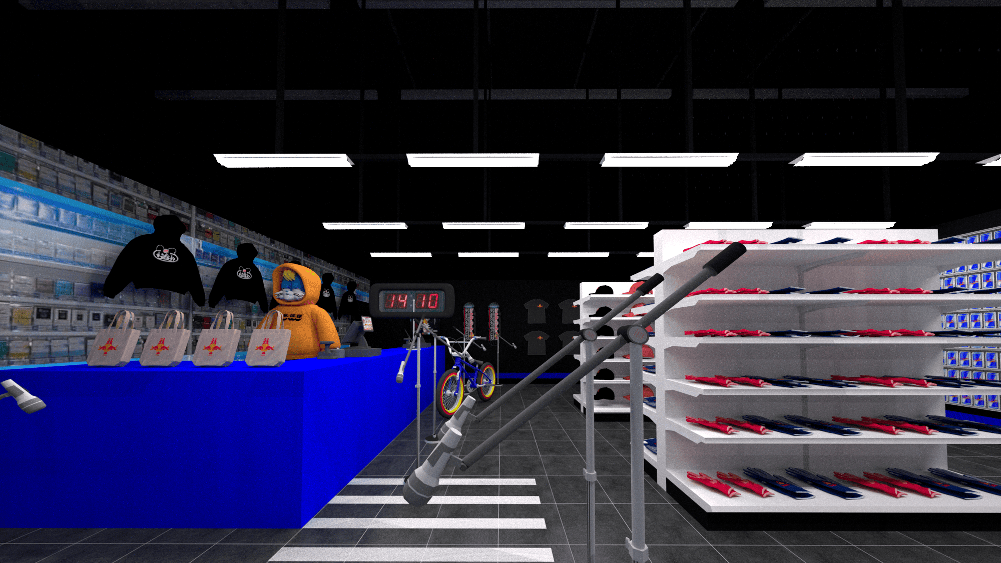 音を立てれば即退場。Red Bullをパートナーに迎えた“全商品盗めるコンビニ”「盗-TOH-」が赤坂に出現！BMXから宅麺まで、スリル満点の体験型イベントが明日より開幕 52eadd0815d3391f00e4468ebf55168c